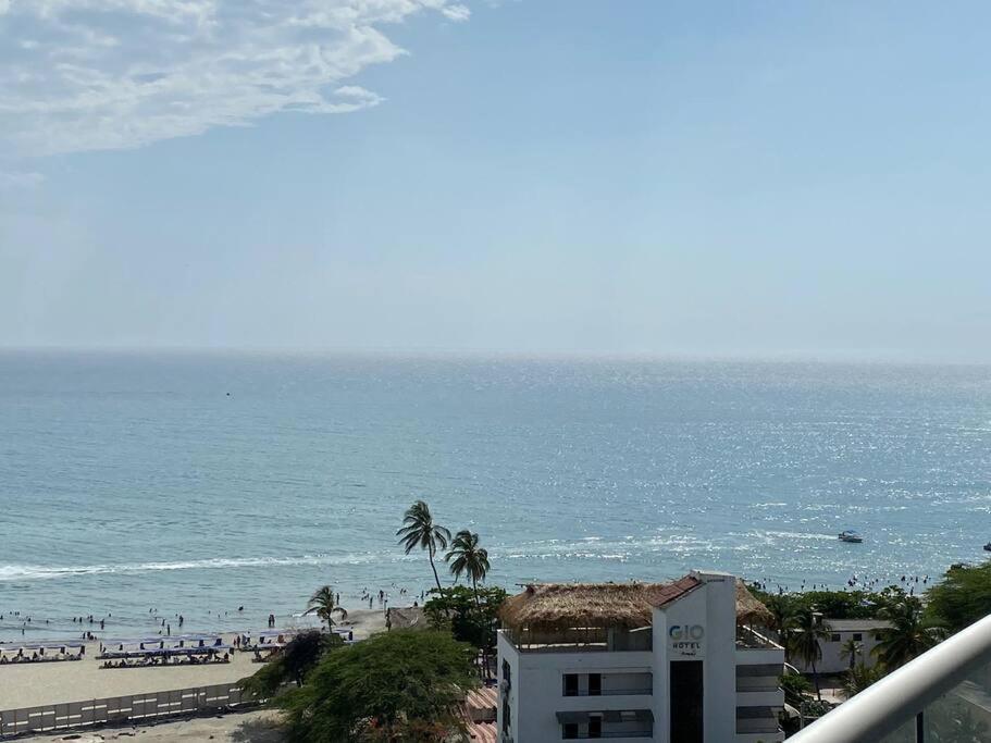 Magnifico Apartamento Con Vista Y Salida Al Mar Santa Marta  Exteriör bild