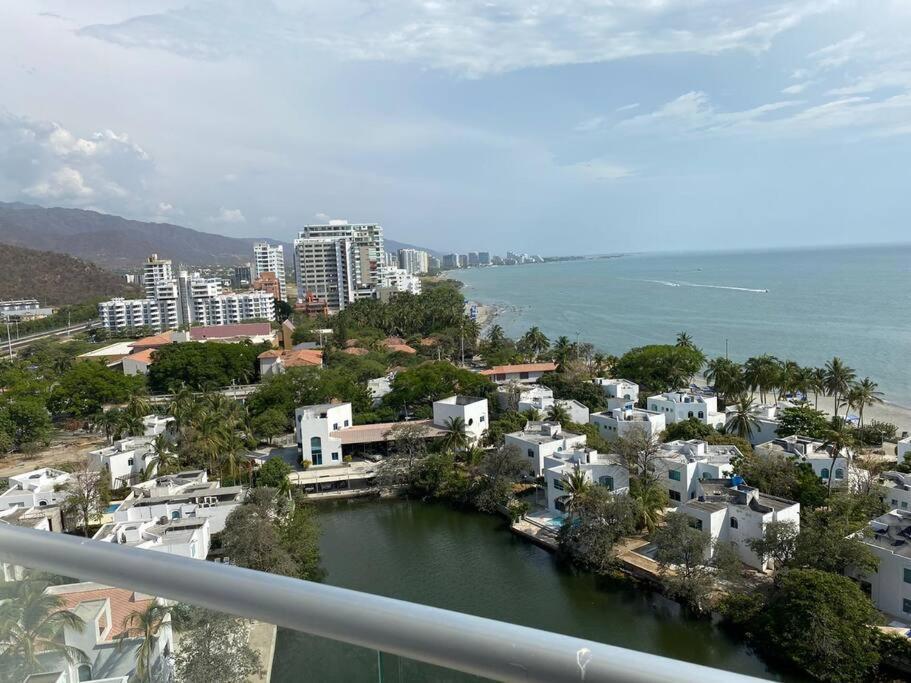 Magnifico Apartamento Con Vista Y Salida Al Mar Santa Marta  Exteriör bild