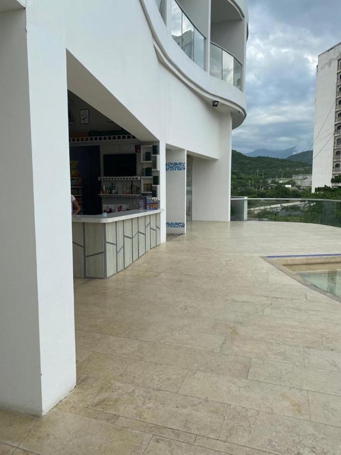 Magnifico Apartamento Con Vista Y Salida Al Mar Santa Marta  Exteriör bild