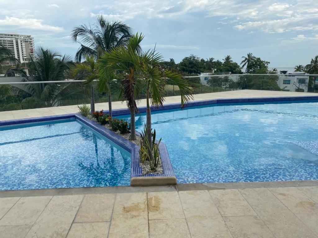 Magnifico Apartamento Con Vista Y Salida Al Mar Santa Marta  Exteriör bild